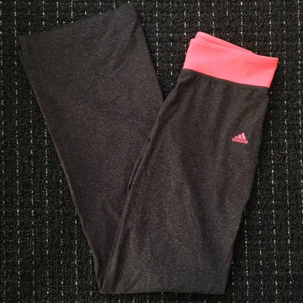 ~adidas~ Wide Legged Yoga Leggings - Picture 2 of 3
